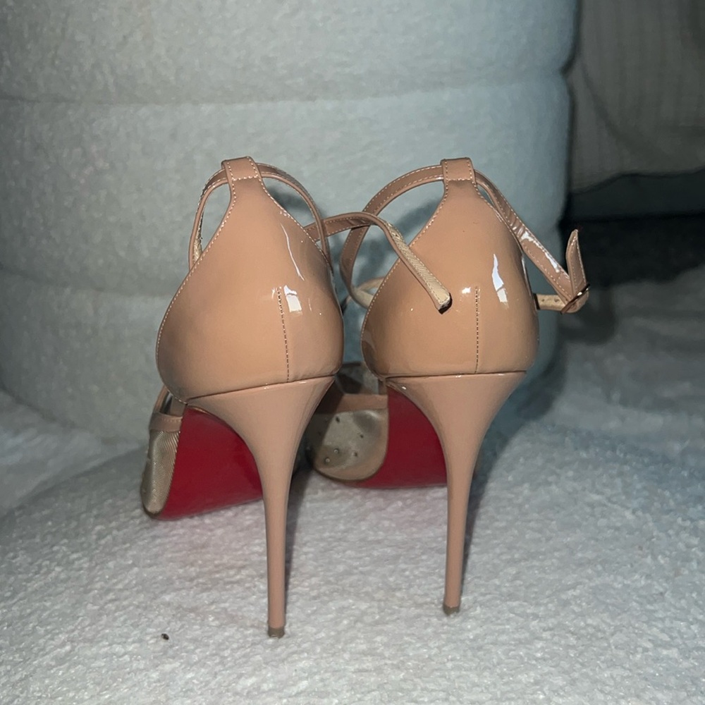 Christian Louboutin sparkle heeled sandals - Picture 4 of 4